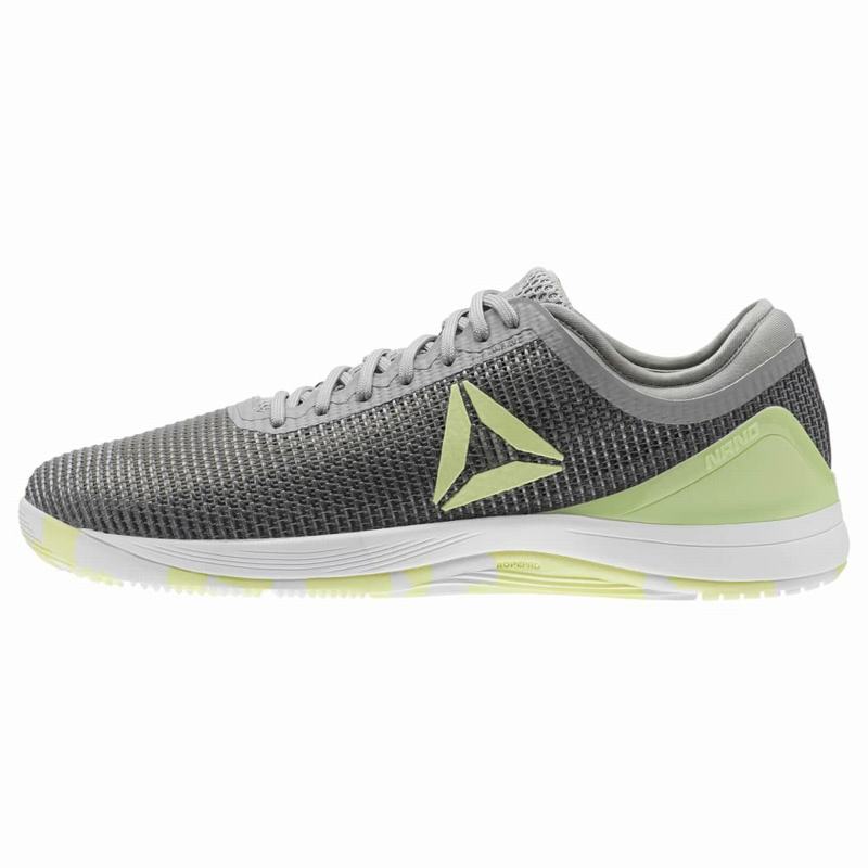 Reebok Crossfit Nano 8 Flexweave Botasky Panske - Siva/Svetlo Zelene VZ3560IZ